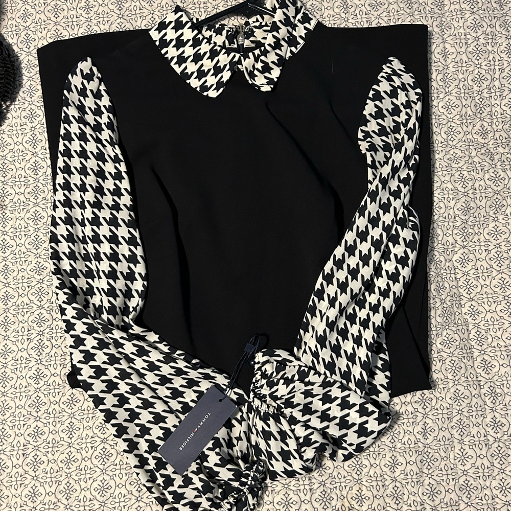 NWT tommy hilfiger peter pan a line dress